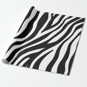 Papier Cadeau Impression Zebra