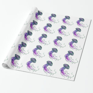 PAPIER CADEAU IMPULSION ET TENTACULES
