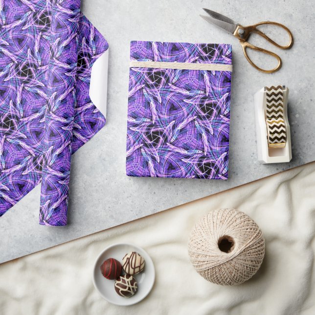 Papier Cadeau Impulsion Violet (Artisanat)