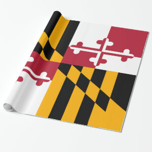 Papier Cadeau Indicateur dynamique de l'État du Maryland