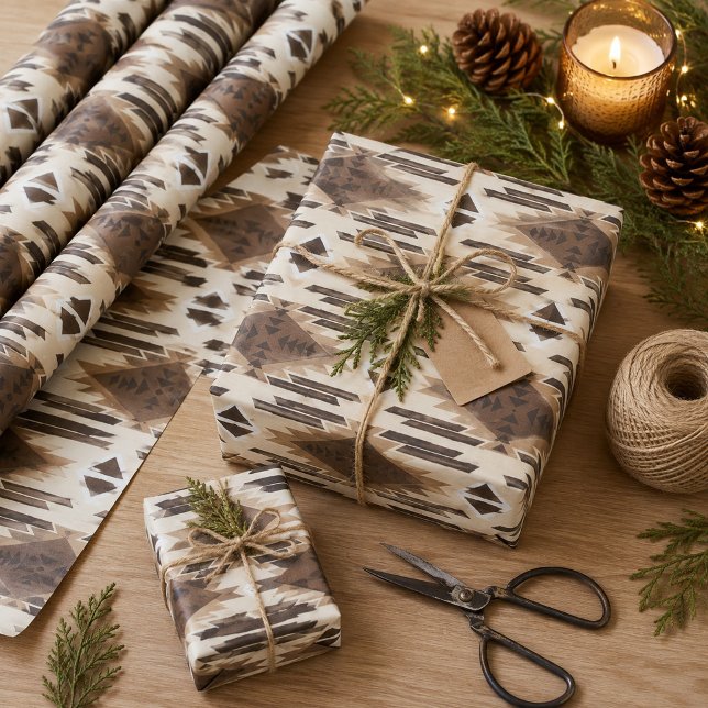 Papier Cadeau Indien américain (Créateur téléchargé)