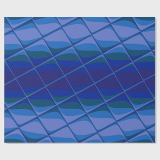 Papier Cadeau indigo palette