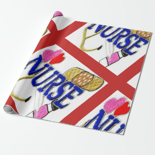 Papier Cadeau "Infirmière"