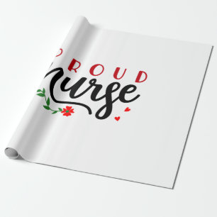 Papier Cadeau Infirmière Cadeau Fière Infirmière