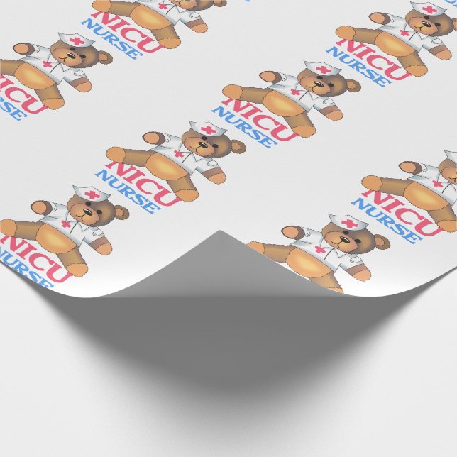Papier Cadeau Infirmière NICU (Coin)