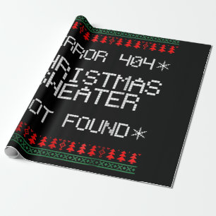 Papier Cadeau Ingénieur logiciel informatique Amoureux amusants