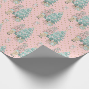 Papier Cadeau Inspiré Du Papier D'Enveloppement De Noël De Casse