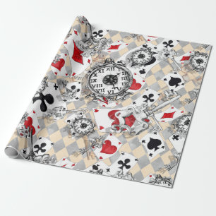 Papier Cadeau Inspiré Par Alice In Wonderland Wrapping Paper