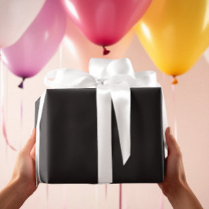 Papier Cadeau Intemporel - Carbone noir foncé papier d'enveloppe