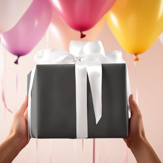 Papier Cadeau Intemporel - Élégant papier d'enveloppement gris (Créateur téléchargé)
