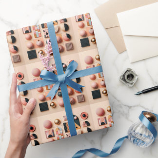 Papier Cadeau Interprétation Abstraite contemporaine de Still Li