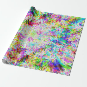 Papier Cadeau Iridescente Chrome Huit