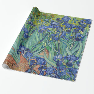 Papier Cadeau Irises par Van Gogh