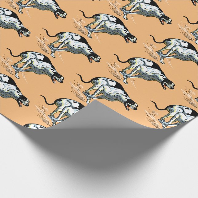 Papier Cadeau ish greyhound (Coin)