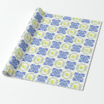 Papier Cadeau Italie Citron italien Fête des mariées Mariage cad<br><div class="desc">Enveloppez vos cadeaux avec style avec ce papier cadeau italien citron Fête des mariées Mariage d'inspiration italienne! Doté de citrons jaunes vibrants et de motifs méditerranéens classiques, ce papier d'emballage apporte le charme de la côte amalfitaine à toute occasion. Parfait pour les douches nuptiales ou les mariages, il ajoute une...</div>