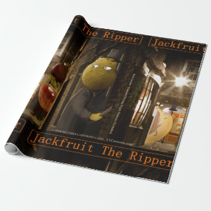 Papier Cadeau Jackfruit The Ripper Drôle Rick London
