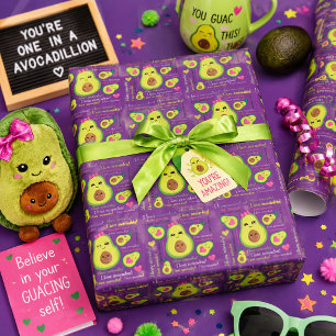 Papier Cadeau J'adore les avocats