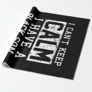 Papier Cadeau J'Ai Un Cadeau Fils Noir Pour Frican Maman Papa