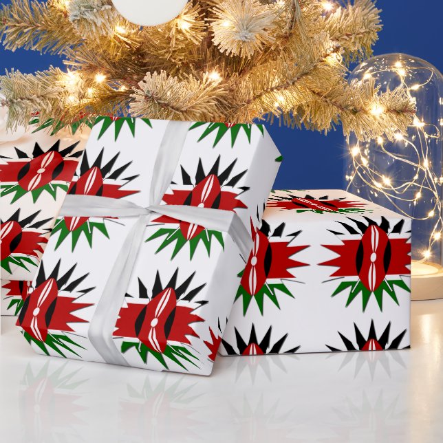 Papier Cadeau Jambo Kenya Hakuna Matata (Vacances)