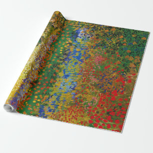 Papier Cadeau Jardin aux fleurs, Van Gogh