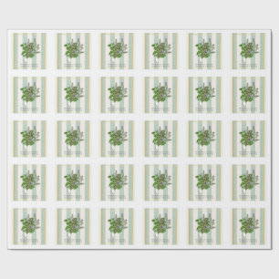 Papier Cadeau Jardin Botanique d'Herbes - Art Culinaire à la Sau