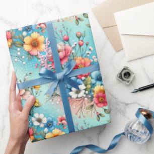 Papier Cadeau Jardin Colorburst