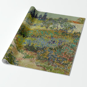 Papier Cadeau Jardin d'Arles par Vincent Van Gogh