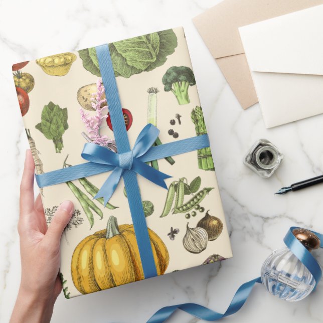 Papier Cadeau Jardin de culture de légumes du passe-temps (Cadeaux)