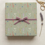 Papier Cadeau Jardin de fleurs sauvages à l'aquarelle élégante V<br><div class="desc">Le papier d'emballage Pretty Elegant Watercolor Wildflower Garden est le moyen idéal pour montrer à vos proches que vous vous souciez d'eux. Disponible en deux types de papier de haute qualité et en cinq tailles différentes, notre papier d'emballage couvre tous vos besoins d'emballage de cadeaux - car la présentation compte...</div>