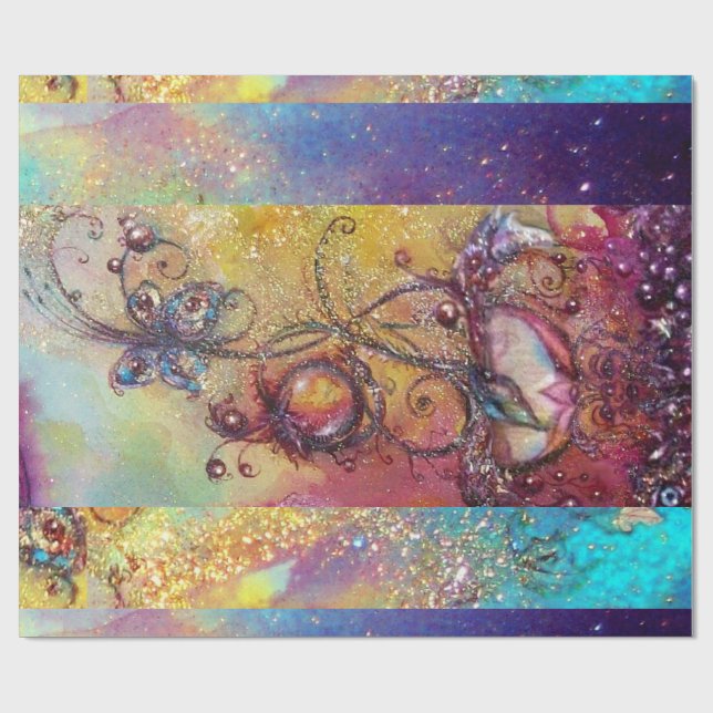 PAPIER CADEAU JARDIN DES OMBRES PERDUES - PLANTE MAGIQUE DE BOUT (Plat)