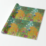 Papier Cadeau Jardin fleuri Gustav Klimt Bauerngarten Art<br><div class="desc">Gustav Klimt Bauerngarten Fleur Jardin Beaux-Art Papier d'enveloppement</div>