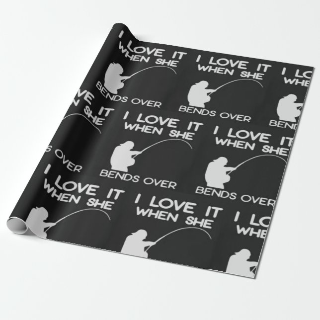 PAPIER CADEAU JE L'AIME QUAND ELLE SE BEND SUR (Déroulé)