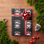 Papier Cadeau Je Le Fais Pour Hos Christmas African Père Noël<br><div class="desc">Je Le Fais Pour La Hos Christmas African American Père Noël</div>