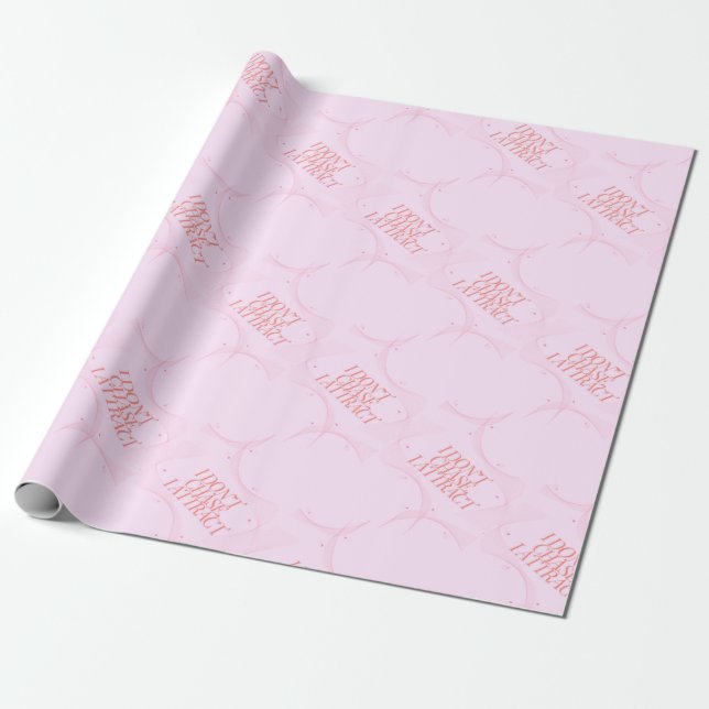 Papier Cadeau Je ne chasse pas, j'attire (Déroulé)