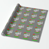 Je suis La Nonna Elf Chemise de Noël Famille Elf C