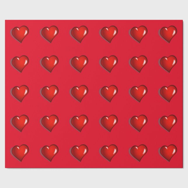 Papier Cadeau Je t'aime (Couture)