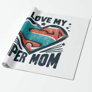 Papier Cadeau Je t'aime maman