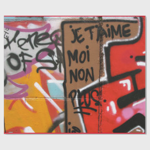 Papier Cadeau Je t'aime non plus