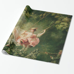 Papier Cadeau Jean-Honoré Fragonard - Le Swing