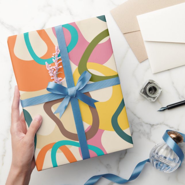 Papier Cadeau Jelly Carrés (Cadeaux)