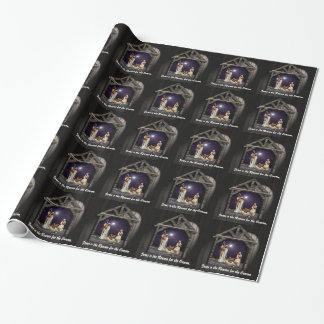 Papier Cadeau Jésus est la raison de la saison.