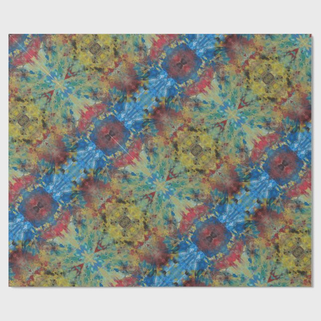 Papier Cadeau Jeu de peintre (Plat)