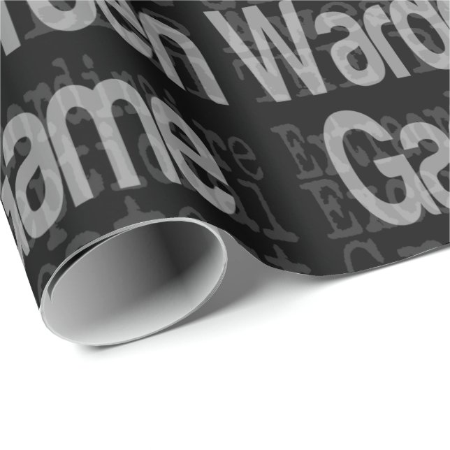 Papier Cadeau Jeu Warden Extraordinaire (Coin rond)