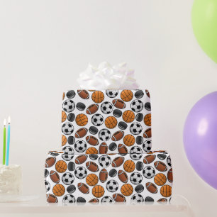 Papier Cadeau Jeux de Ballon