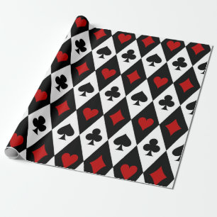 Papier Cadeau Jeux de hasard Blackjack Joueur de cartes Casino L