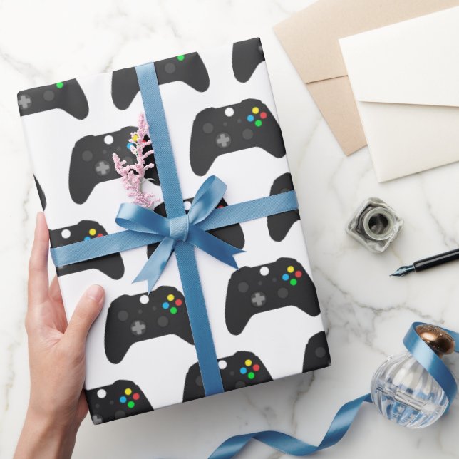 Papier Cadeau Jeux vidéo jeu (Cadeaux)