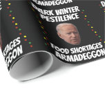 PAPIER CADEAU JOE BIDEN DARK HIVER NOËL LIVRE D'ENVELOPPEMENT DE<br><div class="desc">JOE BIDEN DARK HIVER WRAPPER PAPIER</div>