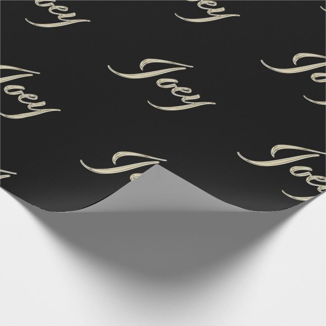 Papier Cadeau Joey Prénom (Coin)