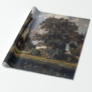 Papier Cadeau John Constable Cathédrale de Salisbury et Leadenha