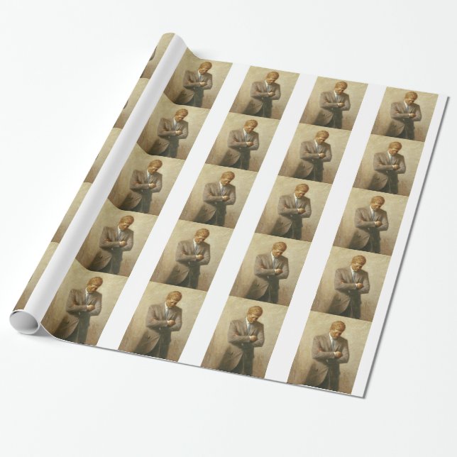 Papier Cadeau John F. Kennedy (Déroulé)